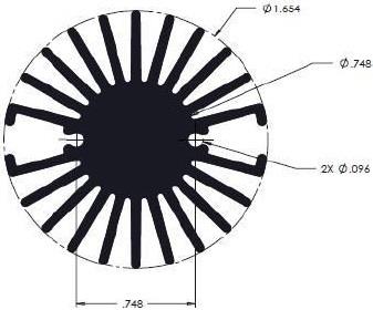 wholesale 19756-L-AB W/O ANO Heat Sinks supplier,manufacturer,distributor